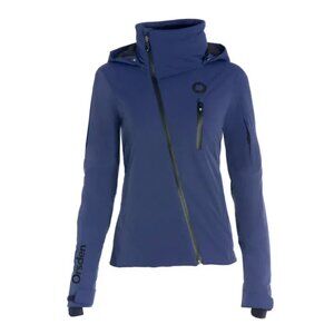 Orsden Womens Hooded Ski Lift Jacket Nightfall Blue XS Insulated Water Resistant